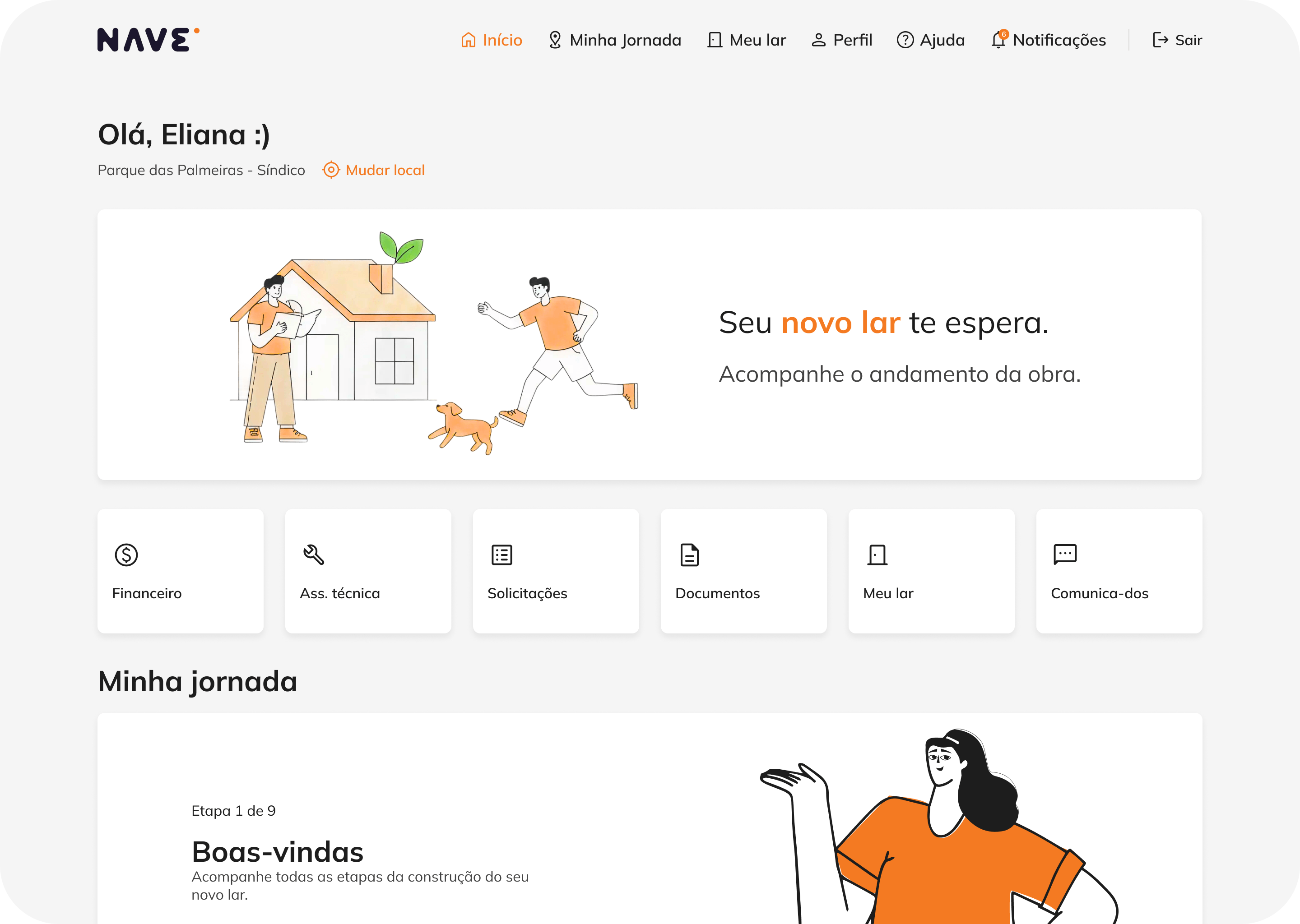 Portal Nave - Desktop Fundo